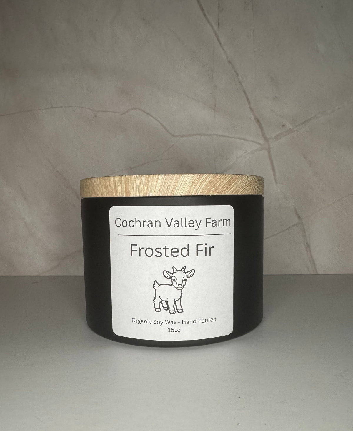 Frosted Fir Organic Soy Wax Candle