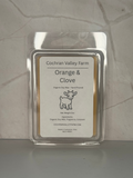 Orange & Clove Organic Soy Wax Melt