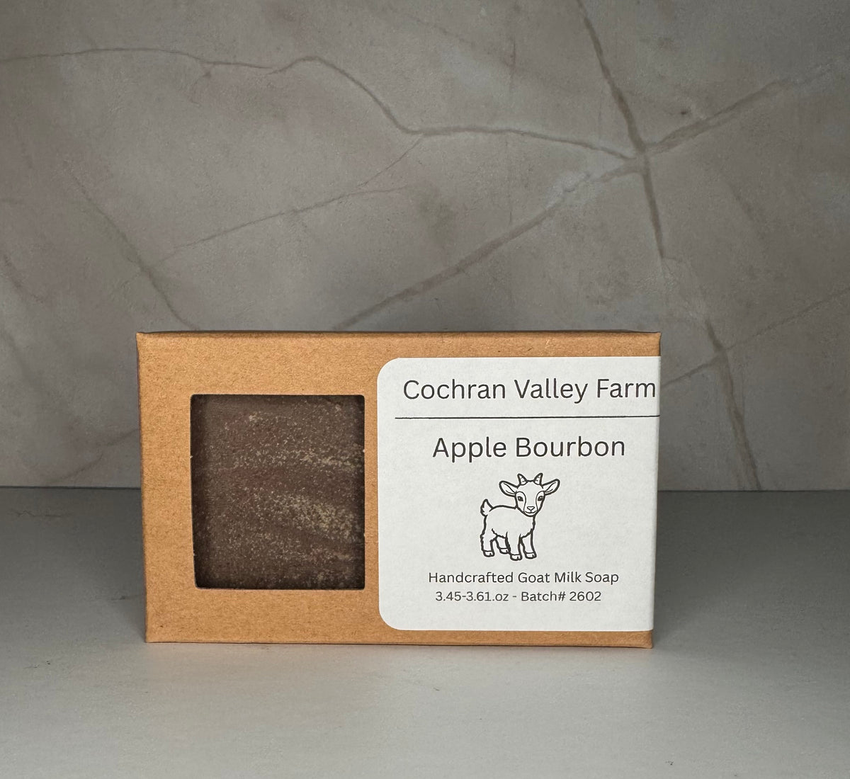 Apple Bourbon Goat Milk Soap