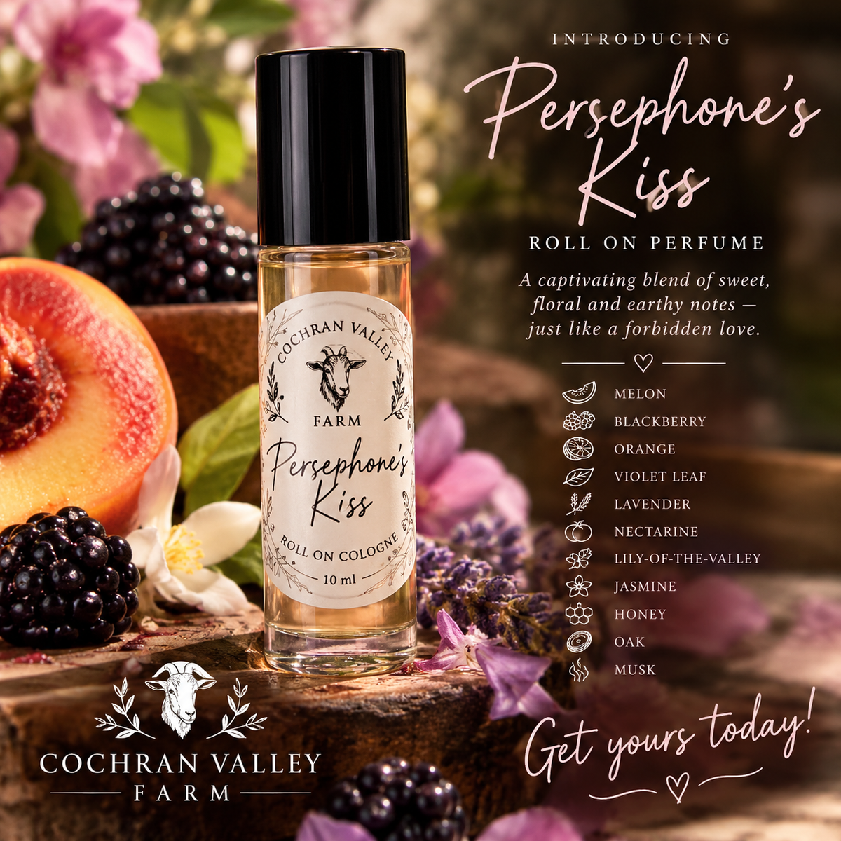 Persephone’s Kiss Roll-on Perfume