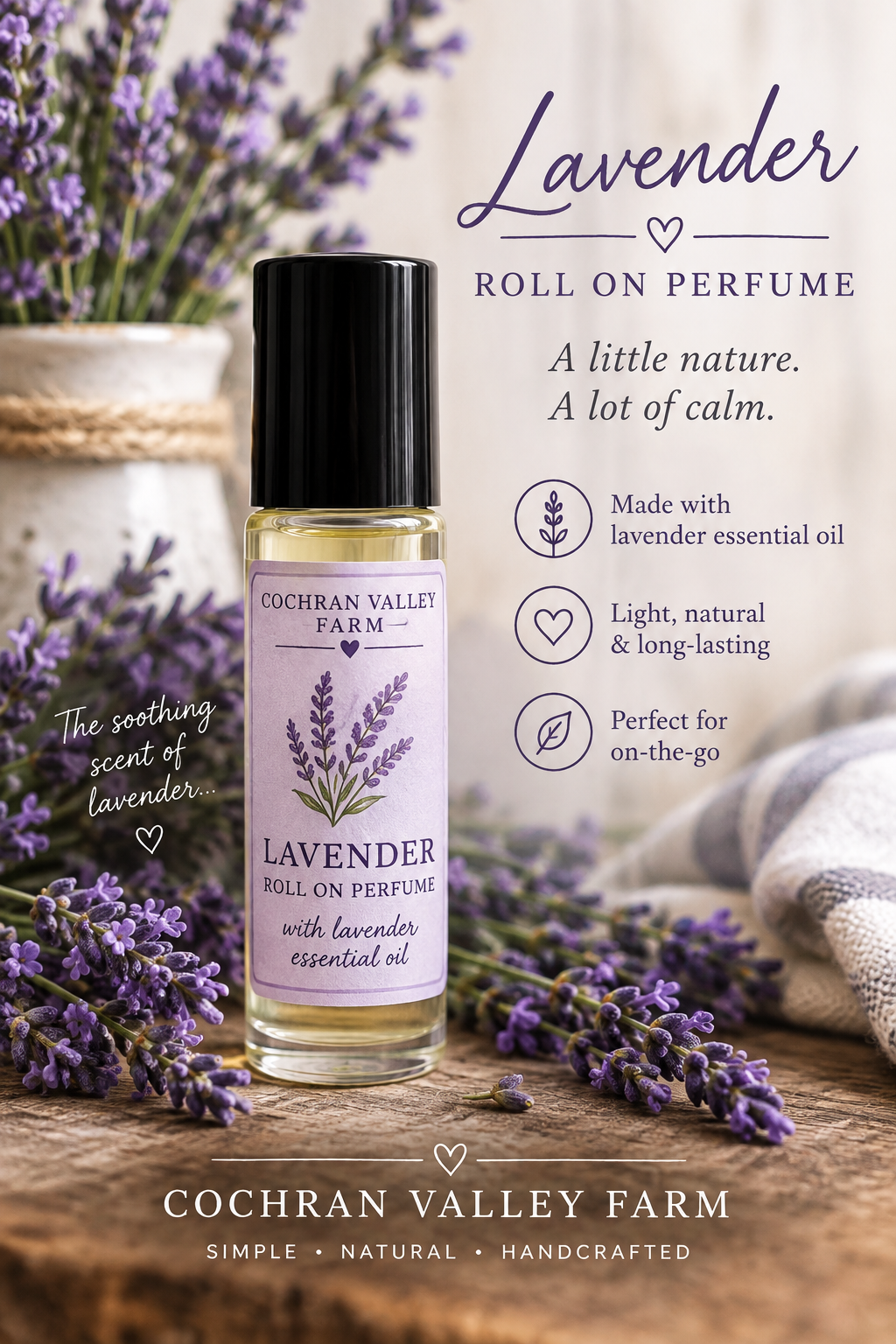Lavender Roll-on Perfume