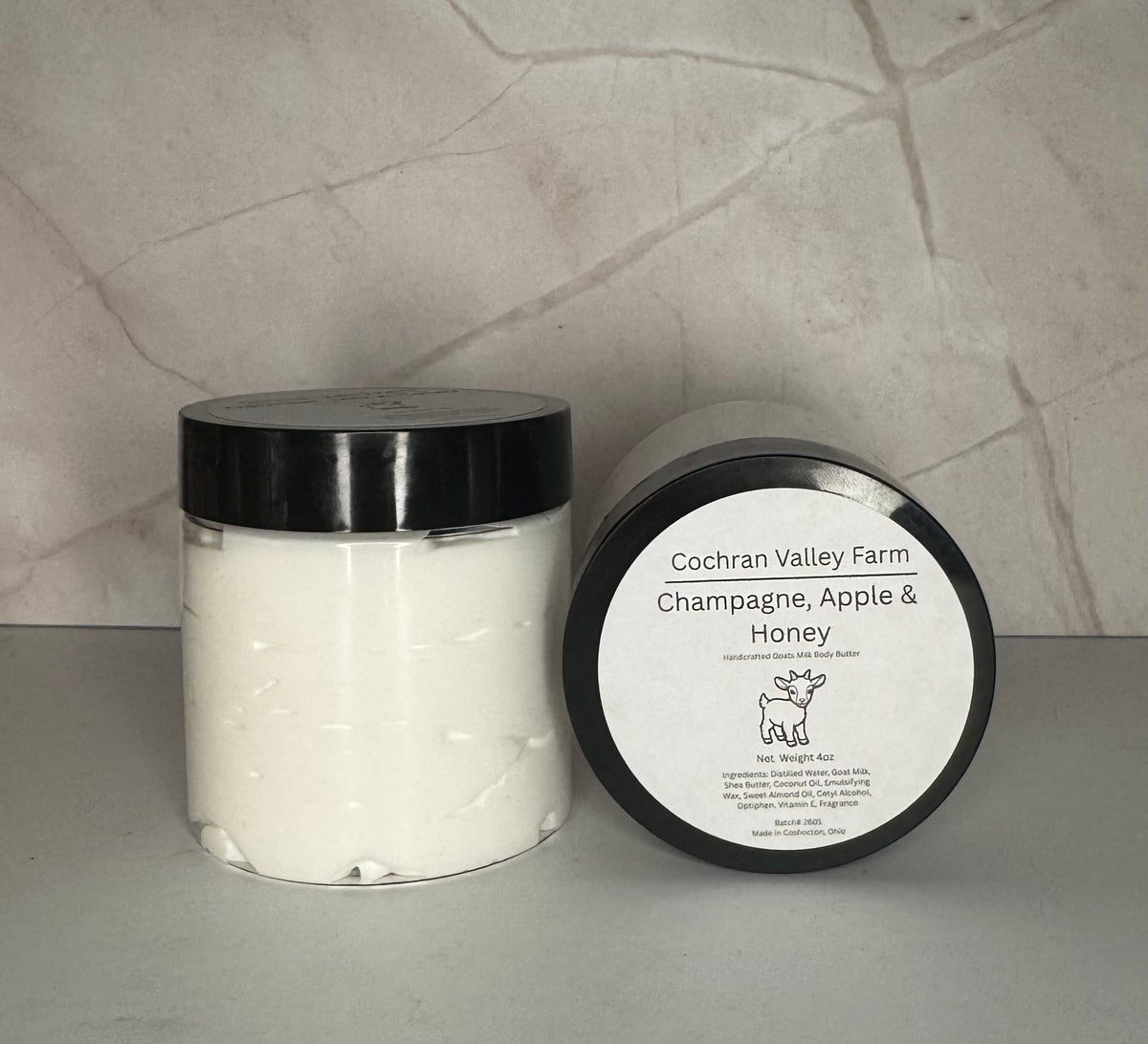 Champagne, Apple & Honey Goat Milk Body Butter