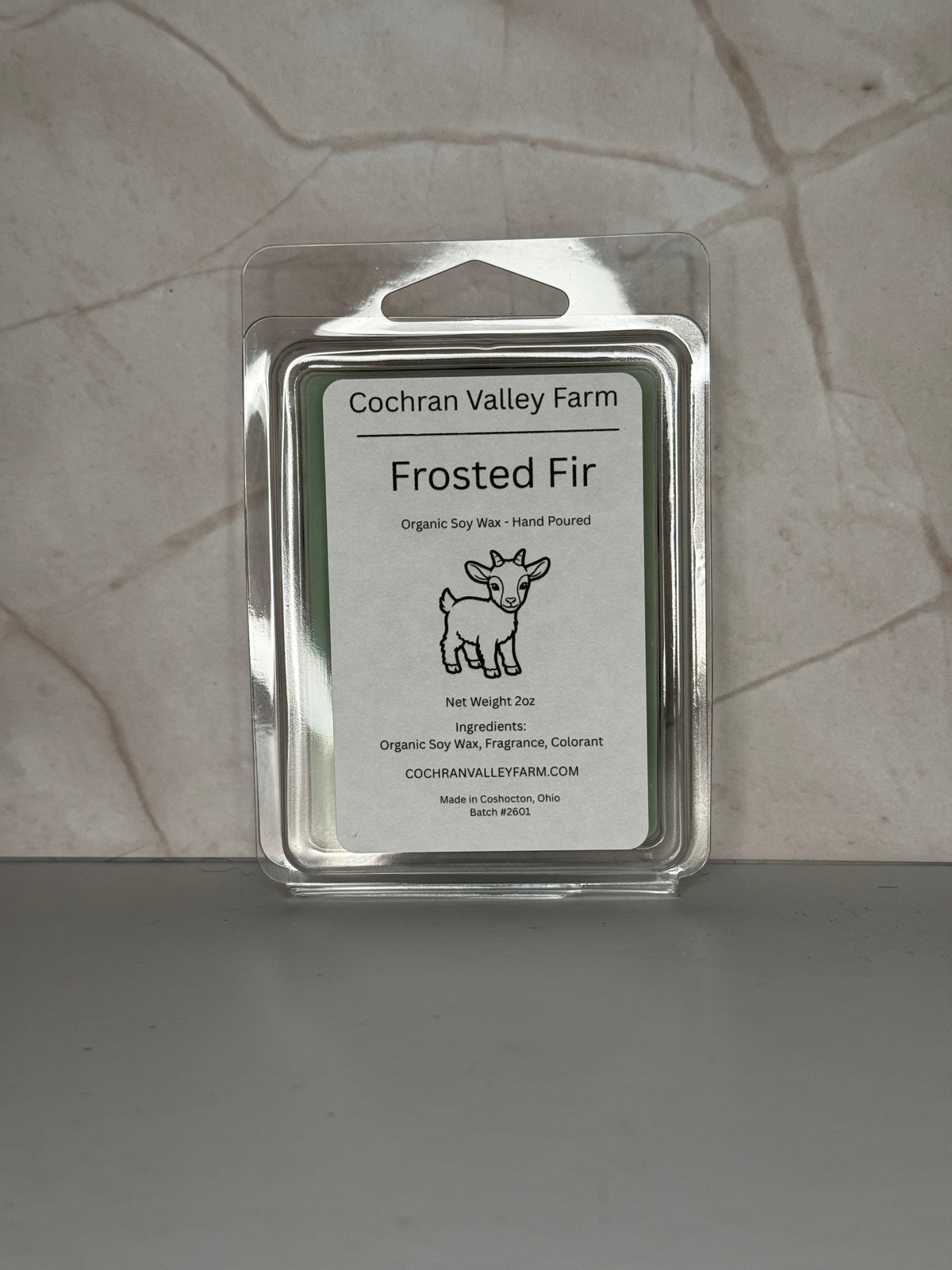 Frosted Fir Organic Soy Wax Melt