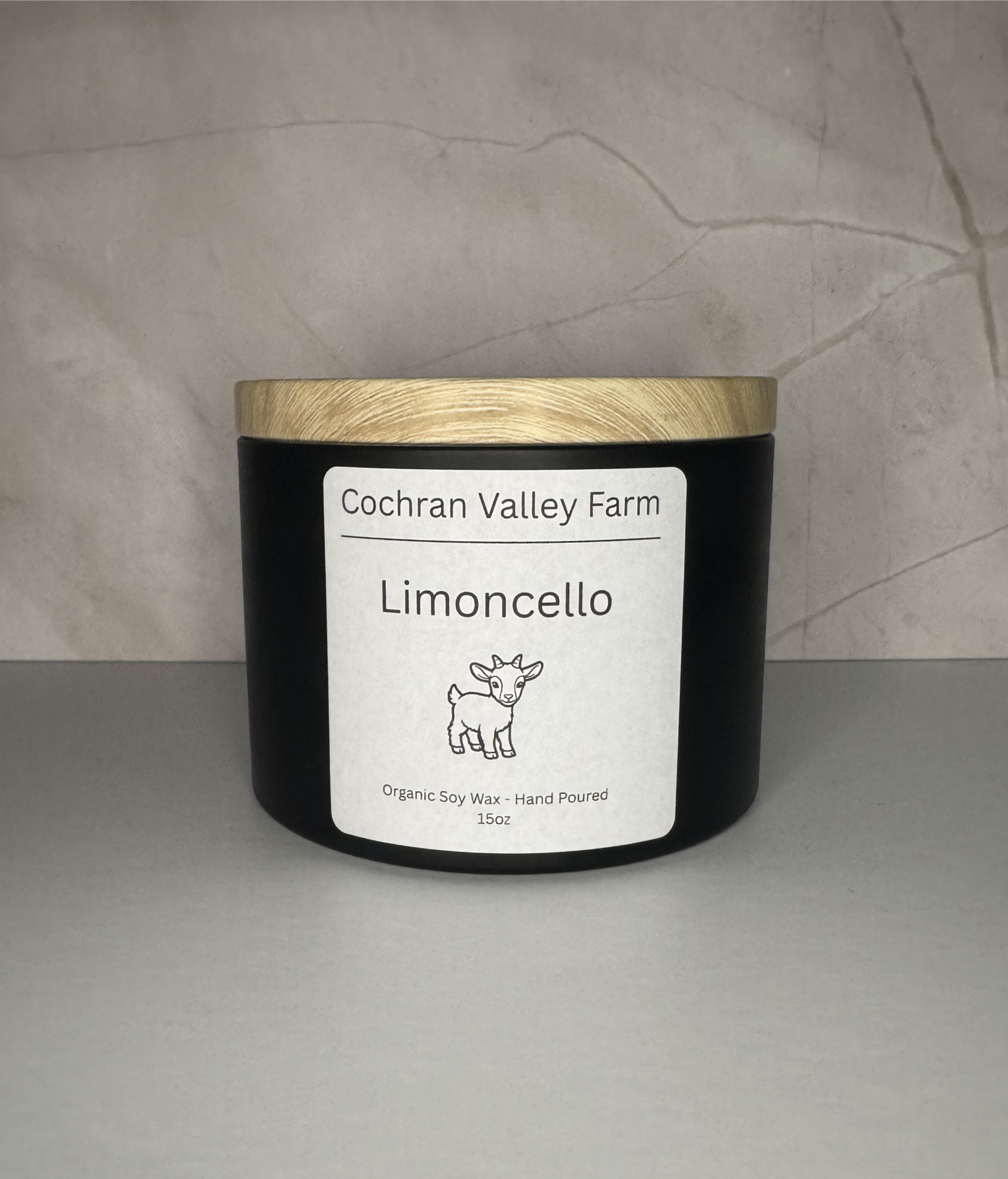 Limoncello Organic Soy Wax Candle