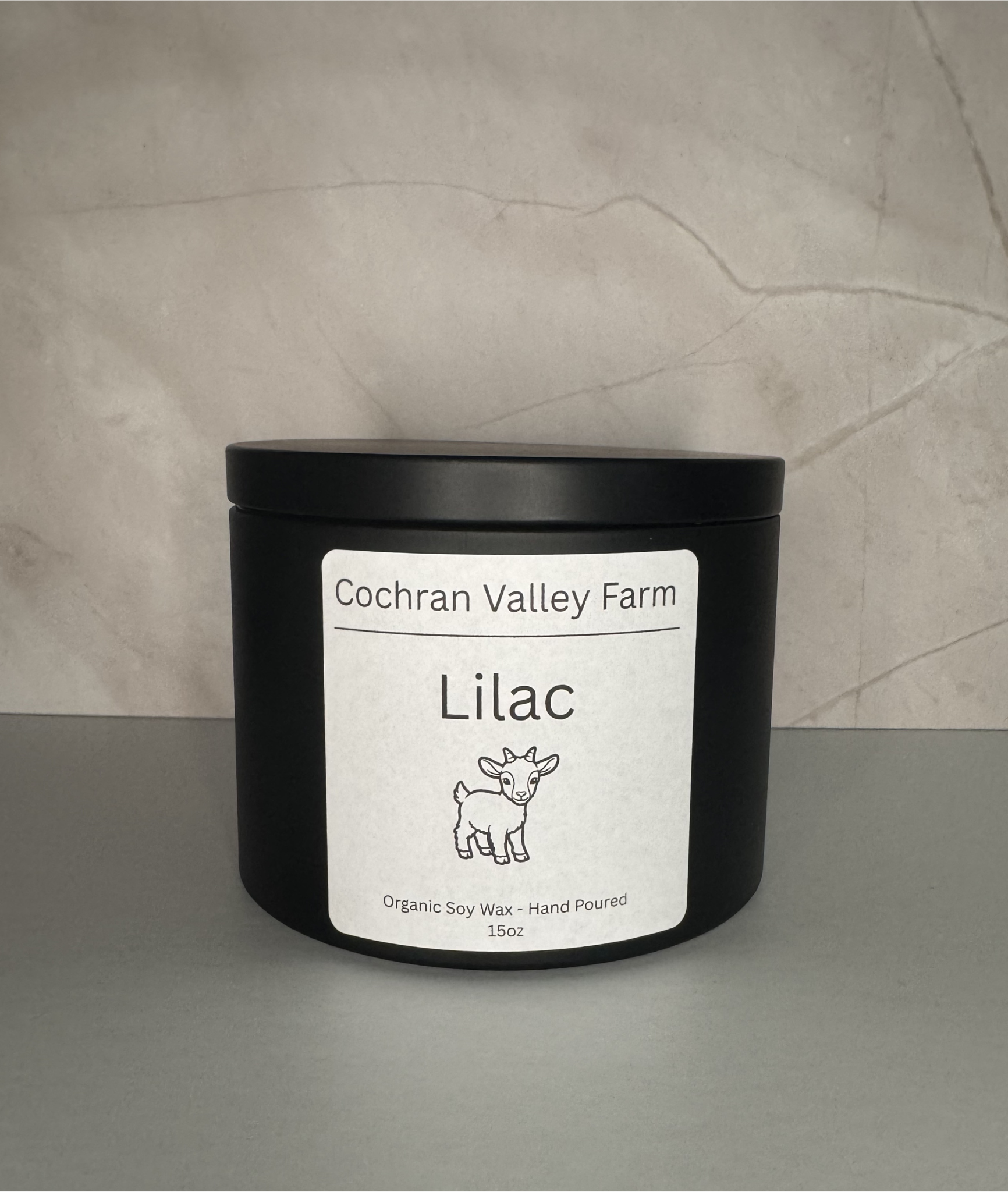 Lilac Organic Soy Wax Candle