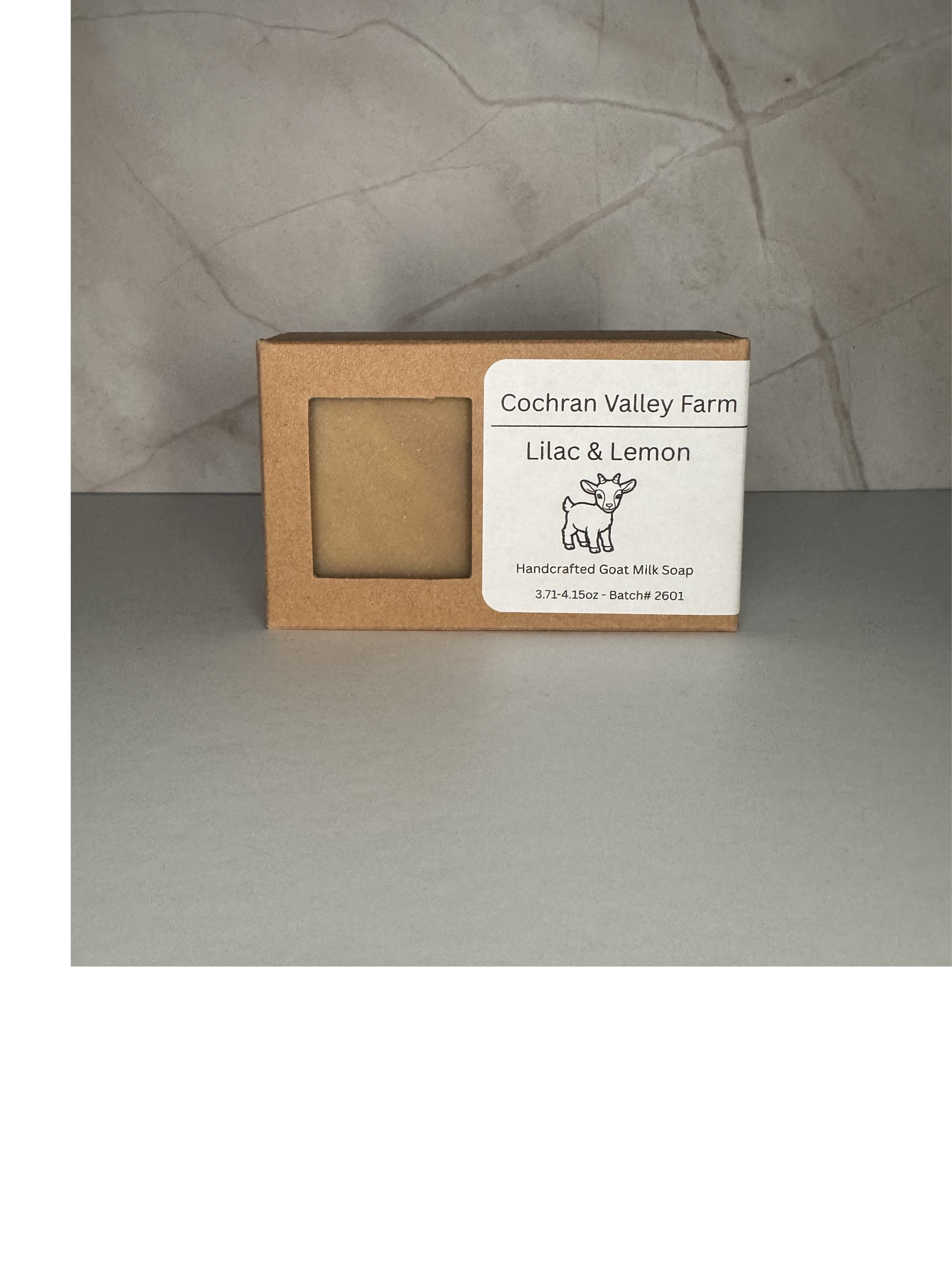 Lilac & Lemon Goat Milk Soap