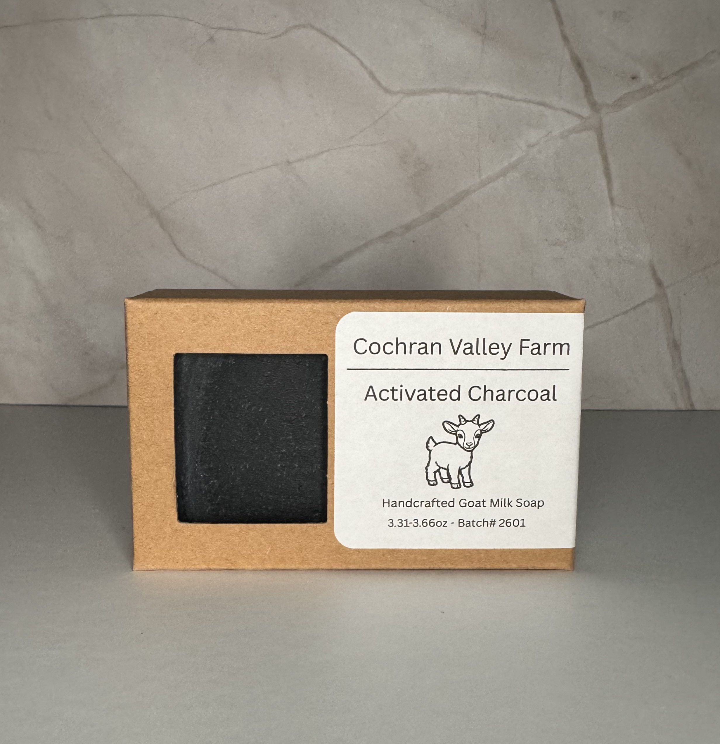 Activated Charcoal Goat Milk Soap