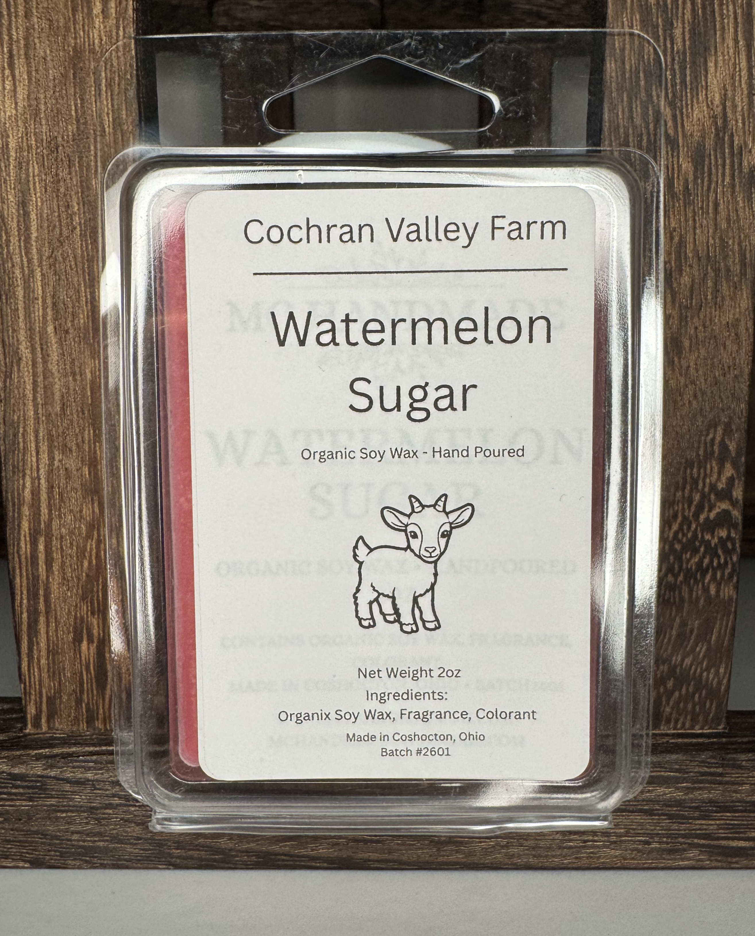 Watermelon Sugar Organic Soy Wax Melts