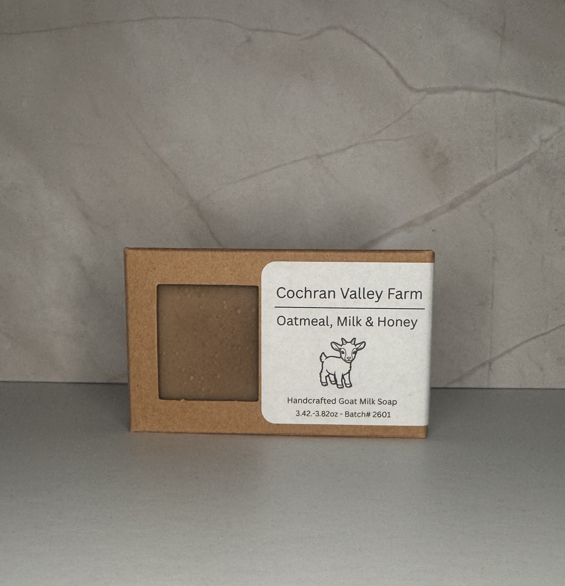 Oatmeal, Milk & Honey Goat Milk Soap
