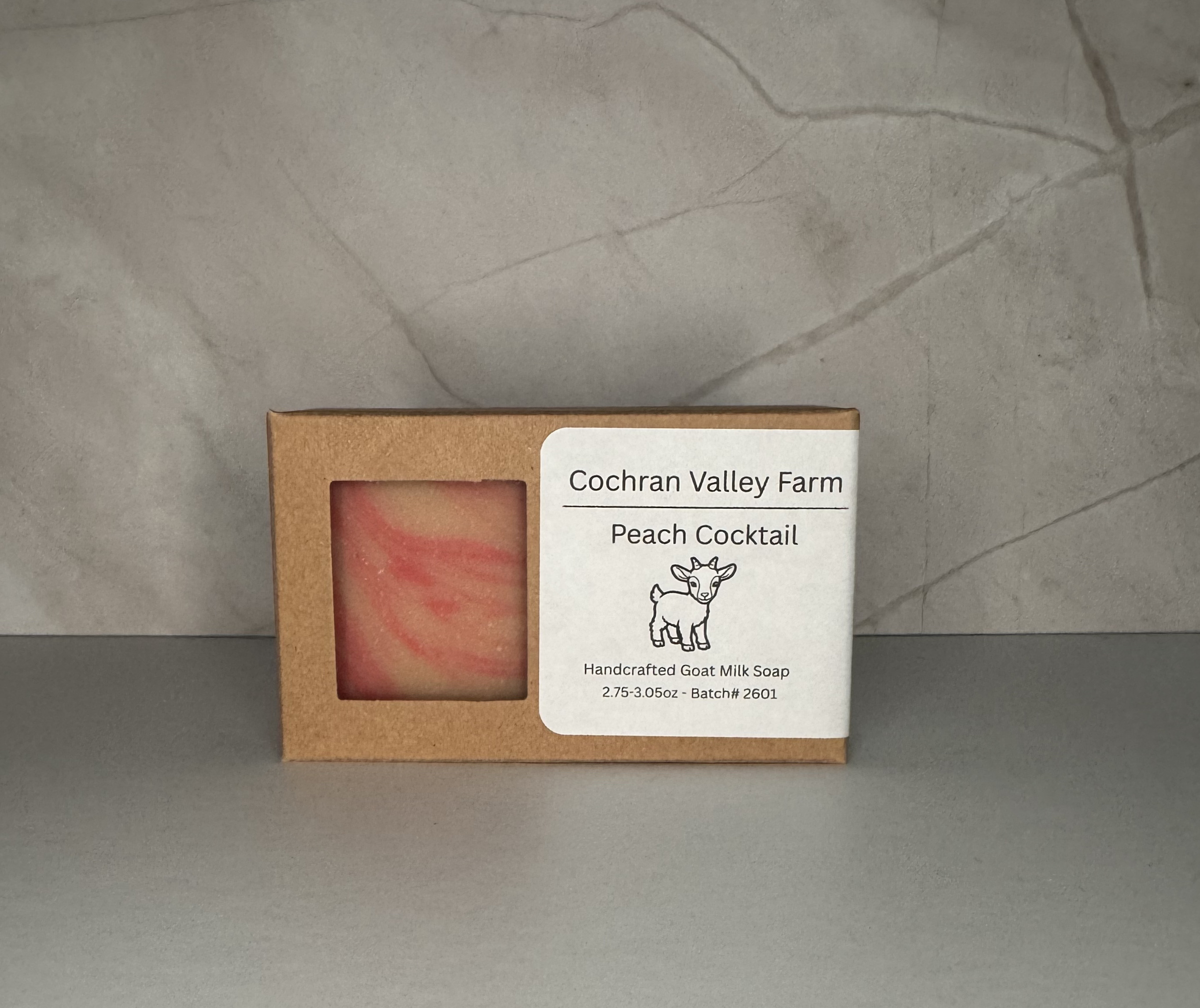 Peach Cocktail Goat Milk Soap