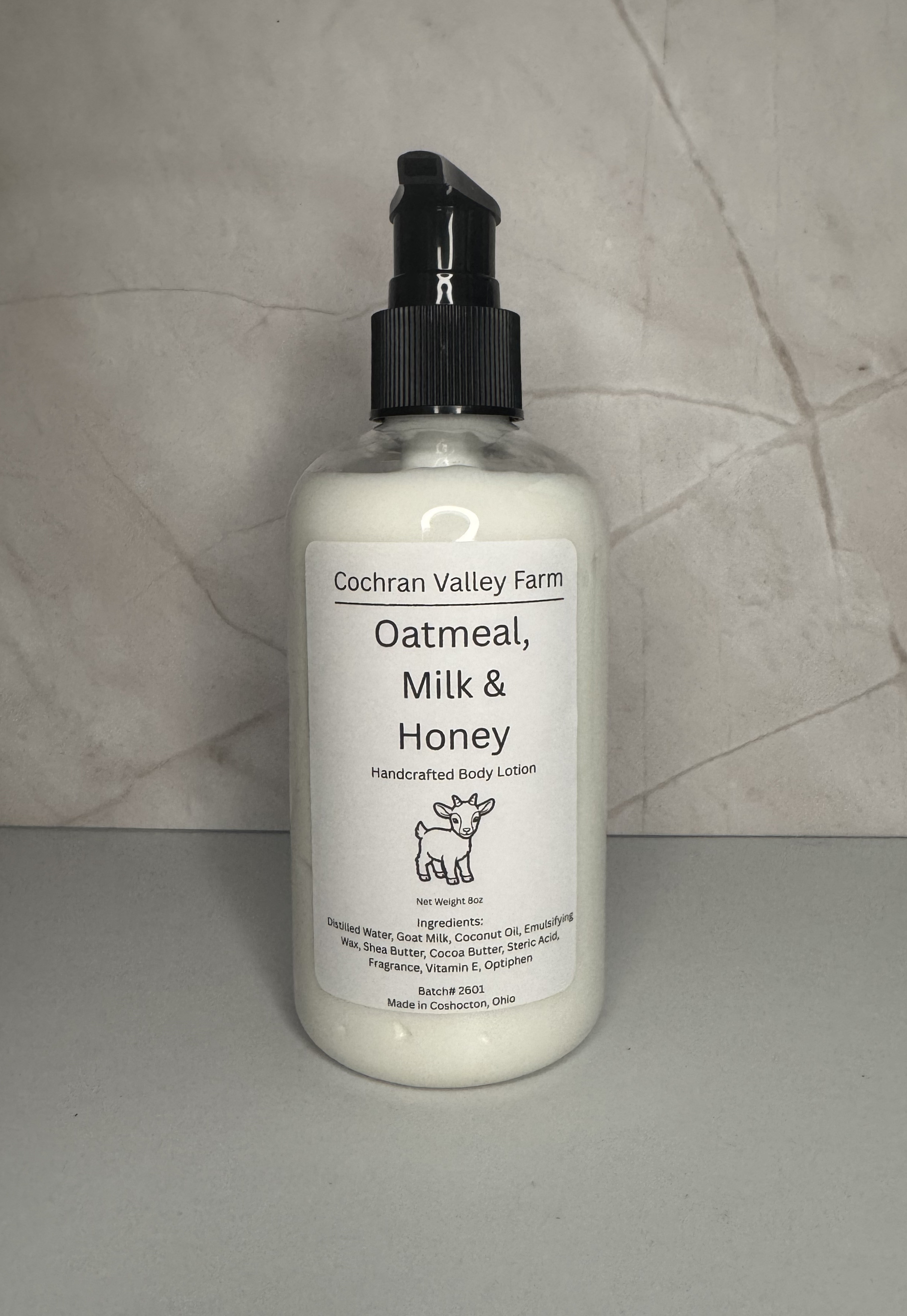Oatmeal, Milk & Honey Goat Milk Lotion