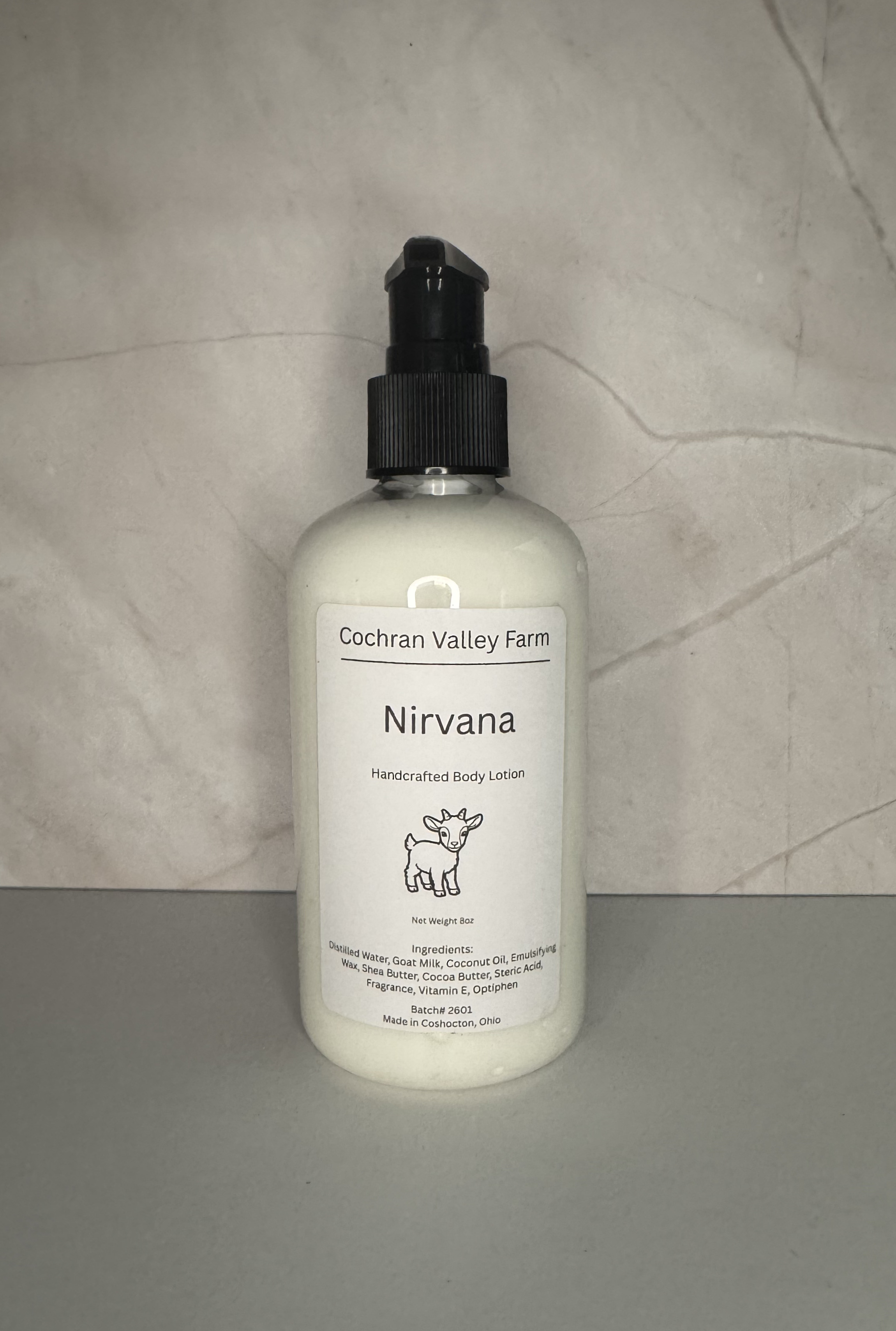 Nirvana Goat Milk Lotion
