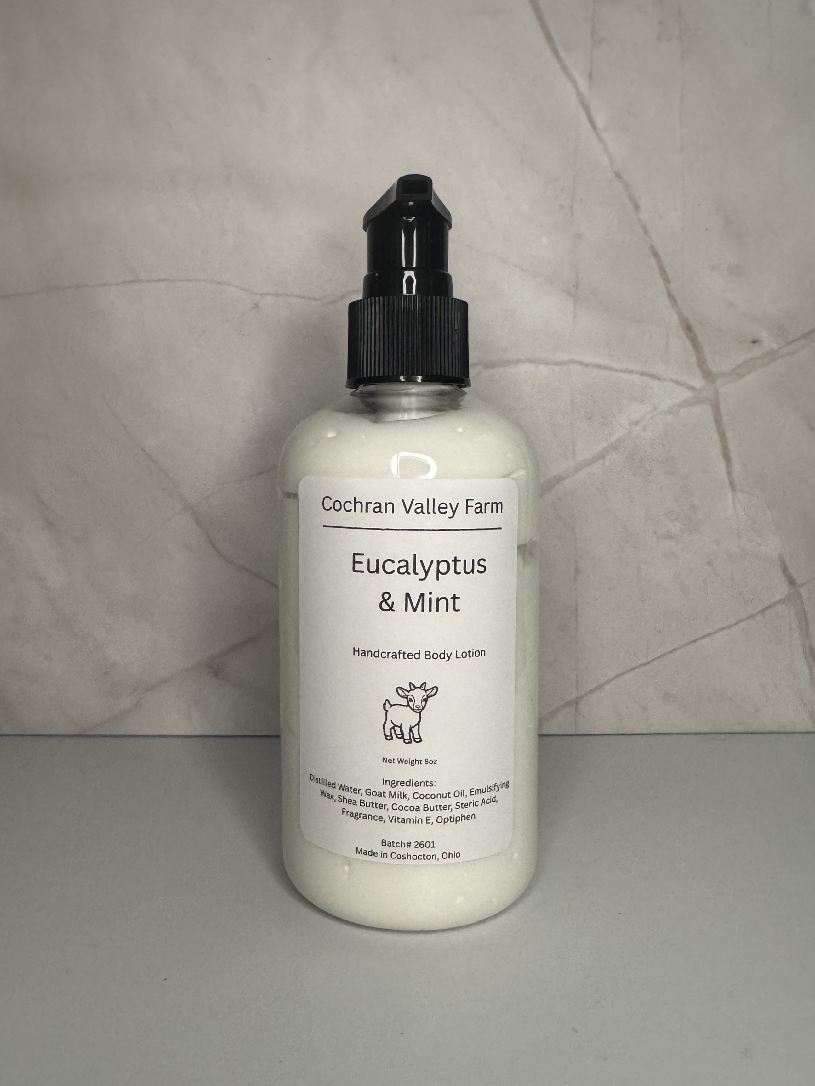 Eucalyptus & Mint Goat Milk Lotion