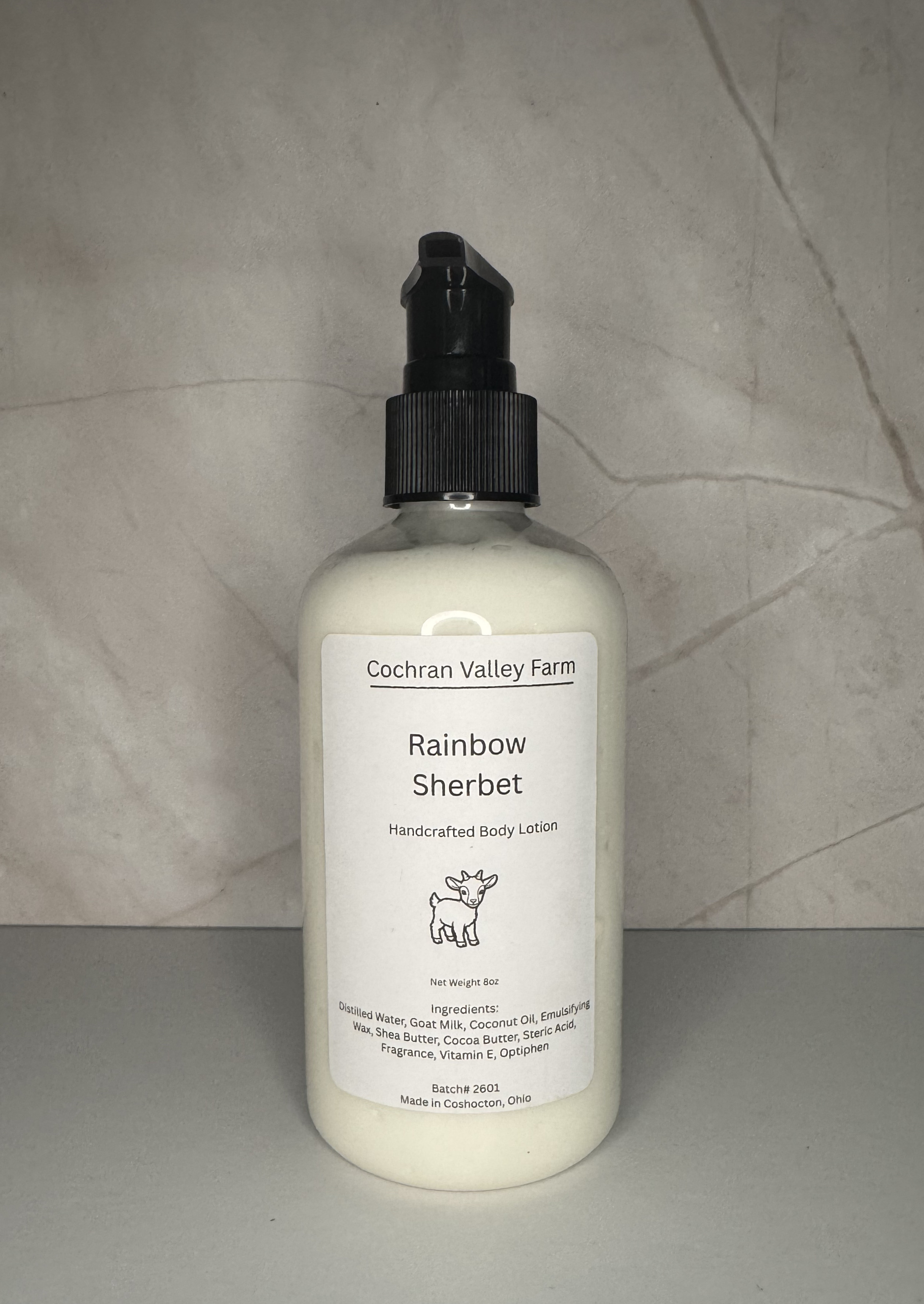 Rainbow Sherbet Goat Milk Lotion